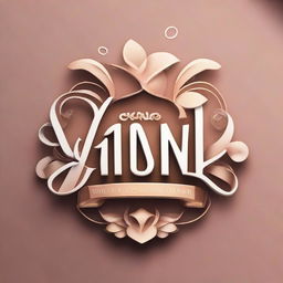 Generate a 3D logo for 'Yanvish Wedding Planner', without any background.