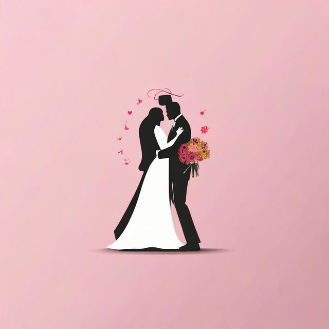 Design a 2D logo for 'Yanvish Wedding Planner' without a background.