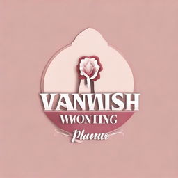 Design a 2D logo for 'Yanvish Wedding Planner' without a background.