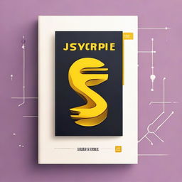 A detailed book cover for a book about JavaScript String Methods. The design should be techy, modern and engaging, displaying elements related to coding and JavaScript.