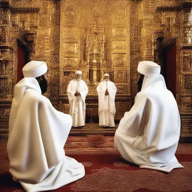 In their culture, the likelihood of going to heaven is determined by one's devotion and adherence to religious practices.