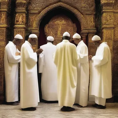 In their culture, the likelihood of going to heaven is determined by one's devotion and adherence to religious practices.