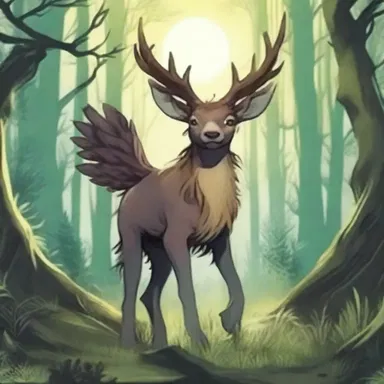 The story is set in a weird and magical world where mythical creatures and supernatural powers exist.