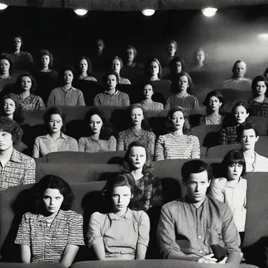 The horror movie was filled with weird and eerie supernatural occurrences that kept the audience on the edge of their seats.