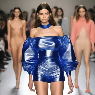 The famous designer dismissed the outdated trend brusquely, stating it was no longer fashionable.