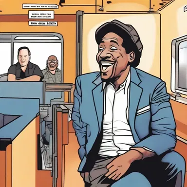 Why did the train apply for a job as a comedian? Because it wanted to quit being a sidetrack and make people laugh on the main stage!