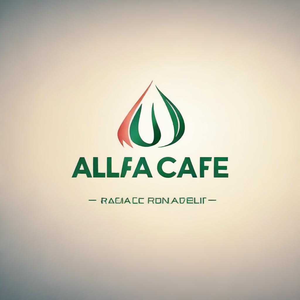 Create a professional and modern logo for a company called 'Alfa Care'. The design should convey a sense of trust, reliability, and healthcare services.