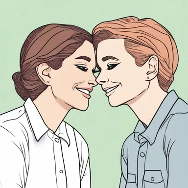 In a heartfelt moment, Sarah came out of the closet to her partner, confessing her true feelings and desires.
