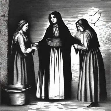 During the Salem Witch Trials, many innocent women were aspersed and accused of practicing witchcraft.