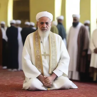 The religious leader warned his followers not to asperse those who held different beliefs.