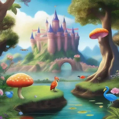 The magical kingdom was filled with ineffably enchanting creatures and landscapes.
