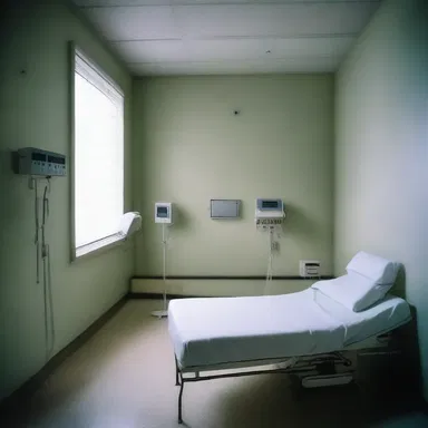 The ominous sound of the dialyzer echoed through the silent hospital room, intensifying the sense of dread in the air.