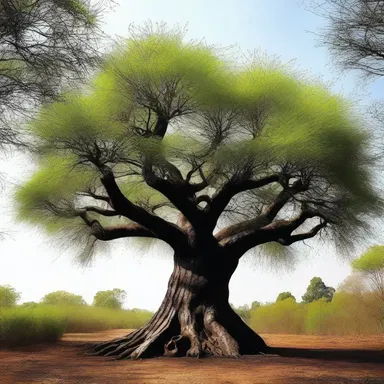 In the mystical realm of the fantasy novel, the ancient tonka bean tree stood tall at the heart of the enchanted forest, its fragrant seeds said to possess magical properties sought after by wizards and sorcerers.