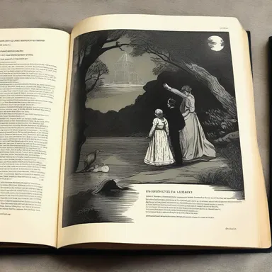 The dust jacket of the classic novel was beautifully designed, featuring a captivating image that reflected the story.