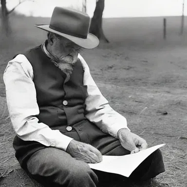 He spent the afternoon perusing old photographs and reading historical documents about the Civil War.