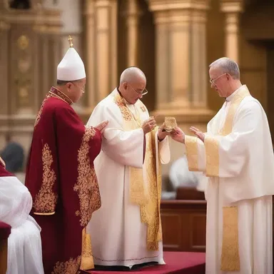 During the ceremony, the priest sprinkled a splatter of holy water on the congregation.