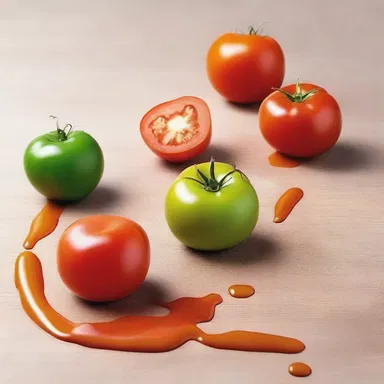 Why did the tomato turn red? Because it saw the salad dressing splatter!
