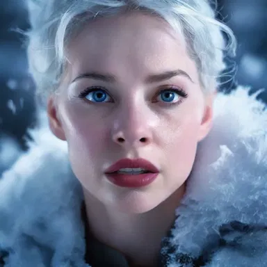 The character's frigidness was evident in their icy glare and aloof demeanor, showing a lack of affection towards others.