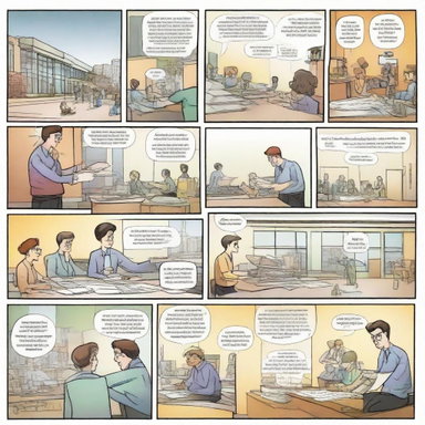 Dynamic Comic Strip: Real-World Mathematics & Civil Engineering