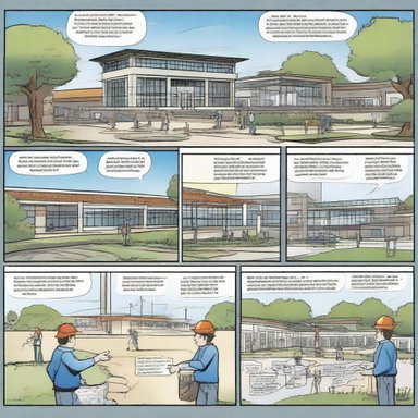 Dynamic Comic Strip: Real-World Mathematics & Civil Engineering