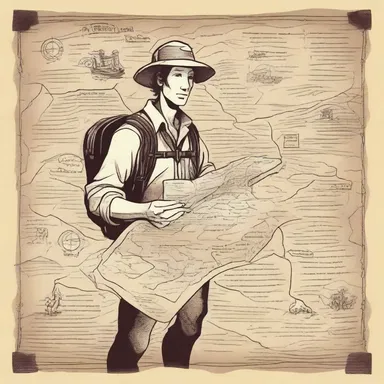 Why did the adventurer always carry a map? Because he didn't want to get lost in unexplored areas.