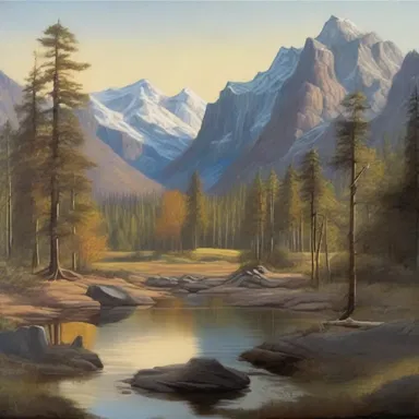 The artist's canvas portrayed a breathtaking landscape of unexplored wilderness.