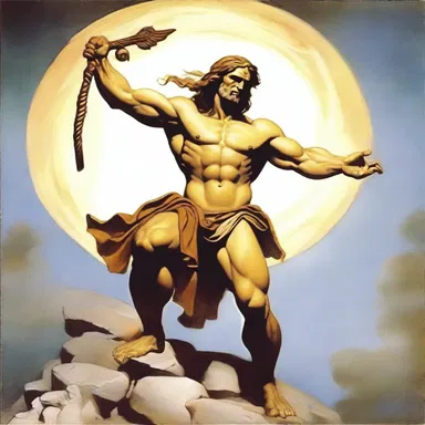 The misleader god in Greek mythology, Prometheus, was punished for stealing fire from the gods.