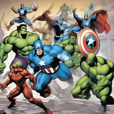 In the latest issue of the Avengers comic, the head count of heroes battling against the supervillain reached an all-time high.