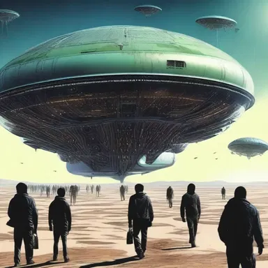 In the science fiction novel, the protagonist used advanced technology to accurately determine the head count of the alien invasion force.