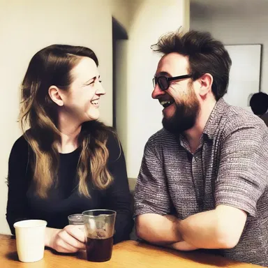We decided to weekend by telling jokes and making each other laugh.