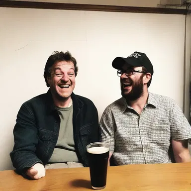We decided to weekend by telling jokes and making each other laugh.