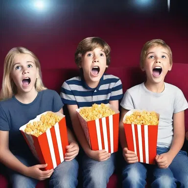 They planned to weekend by going to the cinema and watching the latest blockbuster.