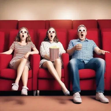 They planned to weekend by going to the cinema and watching the latest blockbuster.