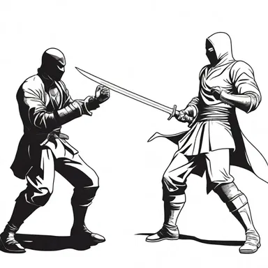 In the novel, the protagonist defeats the villain using conventional means of combat.
