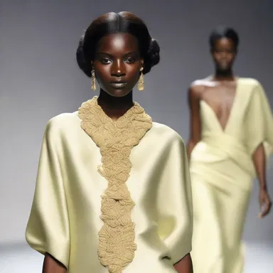 The fashion designer incorporated tussore silk into her collection, creating elegant and luxurious garments.