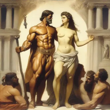 In Greek mythology, Hercules sought the guidance of the Oracle's missis in his heroic quests.