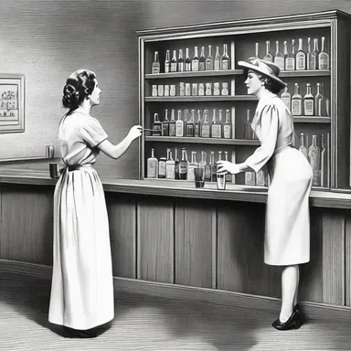 Why did the matron bring a ladder to the bar? Because she heard the drinks were on the house!