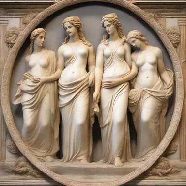 In Greek mythology, Hera was considered the matron of marriage and childbirth.