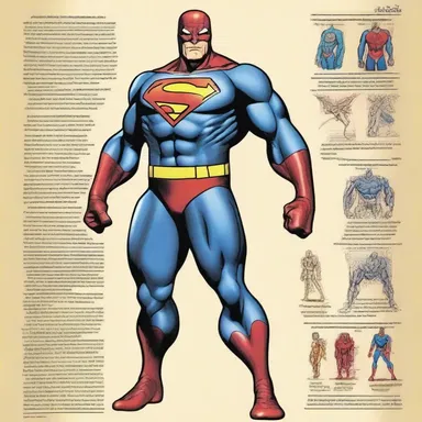 In the comic book, the superhero's suit was made from candelilla wax-coated fabric.