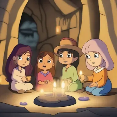 In the animated series, the characters discovered a hidden stash of candelilla candles in a secret cave.