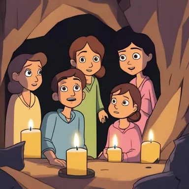 In the animated series, the characters discovered a hidden stash of candelilla candles in a secret cave.