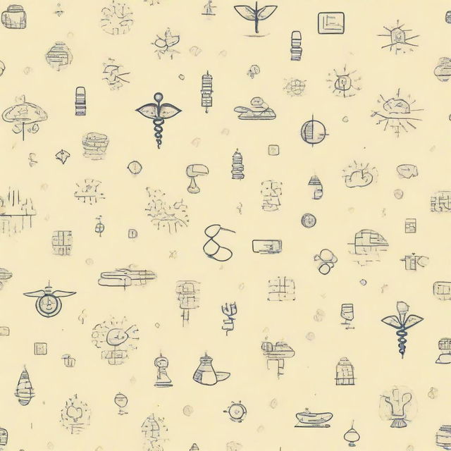 A soothing, soft yellow background radiating warmth, with subtle medical symbols and designs relevant to nursing subtly incorporated throughout.