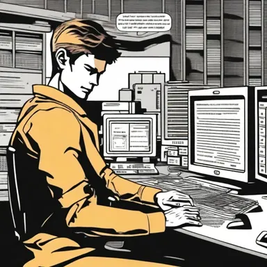 In the science fiction novel, the protagonist had to fix a syntax error in the code to save the world.