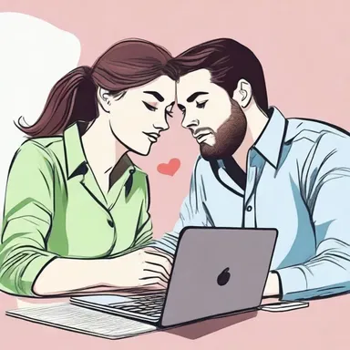 During a romantic date, the programmer's partner made a syntax error while trying to learn coding.