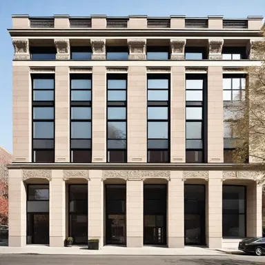 The architect's volte-face in design resulted in a complete transformation of the building's facade.