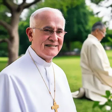 After a profound spiritual experience, the priest experienced a volte-face in his beliefs and dedicated his life to helping others.