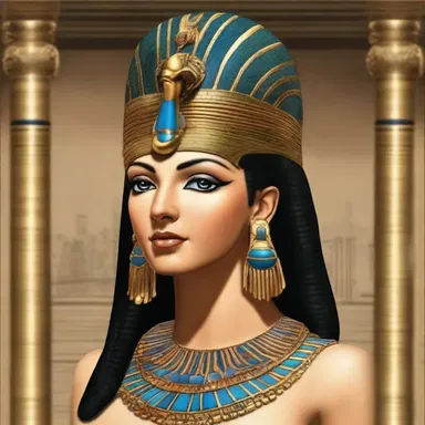 Cleopatra, known for her beauty and voluptuous charm, was a powerful and influential figure in ancient Egyptian history.