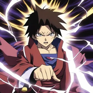 In the anime series, the main character possessed unspecified powers that were gradually revealed as the story unfolded.