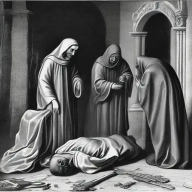 During the Black Death in the 14th century, sickness spread rapidly throughout Europe, leading to the deaths of millions.