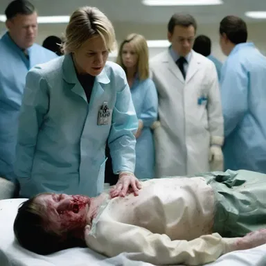 The horror movie 'Contagion' depicts a deadly sickness that spreads rapidly and causes chaos and panic among the population.